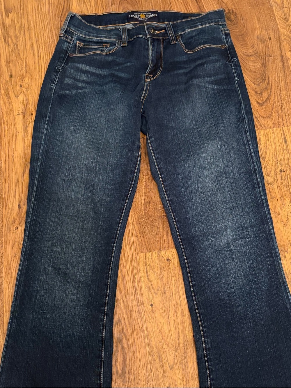 Lucky Brand Sofia Boot Jeans Size 28 6R Dark Wash Bootcut Stretch Denim